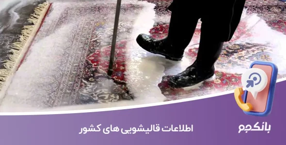 اطلاعات قالیشویی های کشور