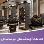 اطلاعات آرایشگاه های مردانه استان قم