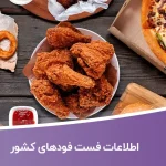اطلاعات فست فودهای کشور