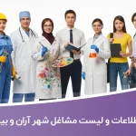 اطلاعات و لیست مشاغل شهر آران و بیدگل