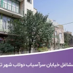 مشاغل محدوده خیابان سرآسیاب دولاب تهران