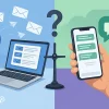 بازاریابی ایمیلی یا پیامکی