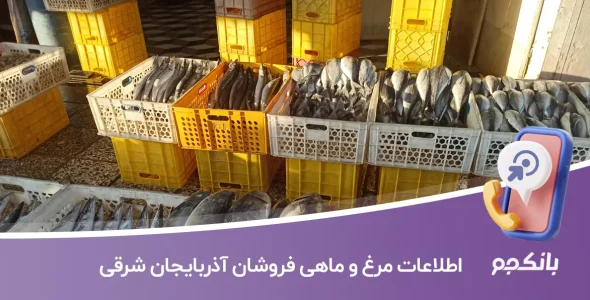 اطلاعات مرغ و ماهی فروشان استان آذربایجان شرقی