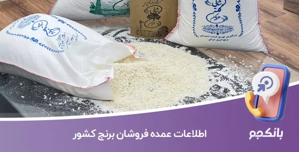 اطلاعات عمده فروشان برنج کشور