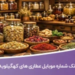 بانک شماره موبایل عطاری های کهگیلویه و بویراحمد