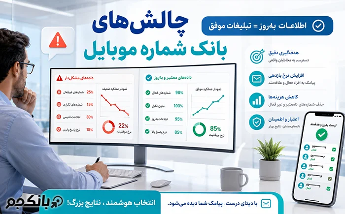 معایب و چالش‌های لیست شماره موبایل هدفمند